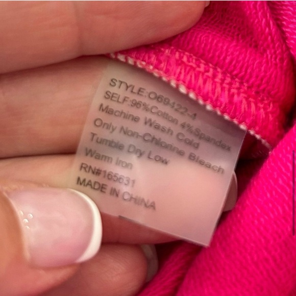 Johnny Was Calme Pink Cotton Drawstring Track Pants 💞. - Picture 5 of 6